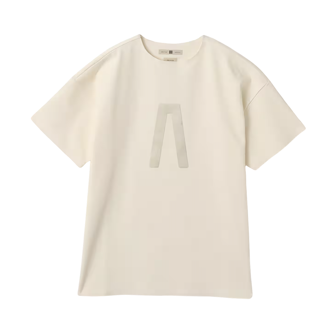 KB6933 Adidas x Fear of God Athletics TR T-Shirt Cream White - US Sizing