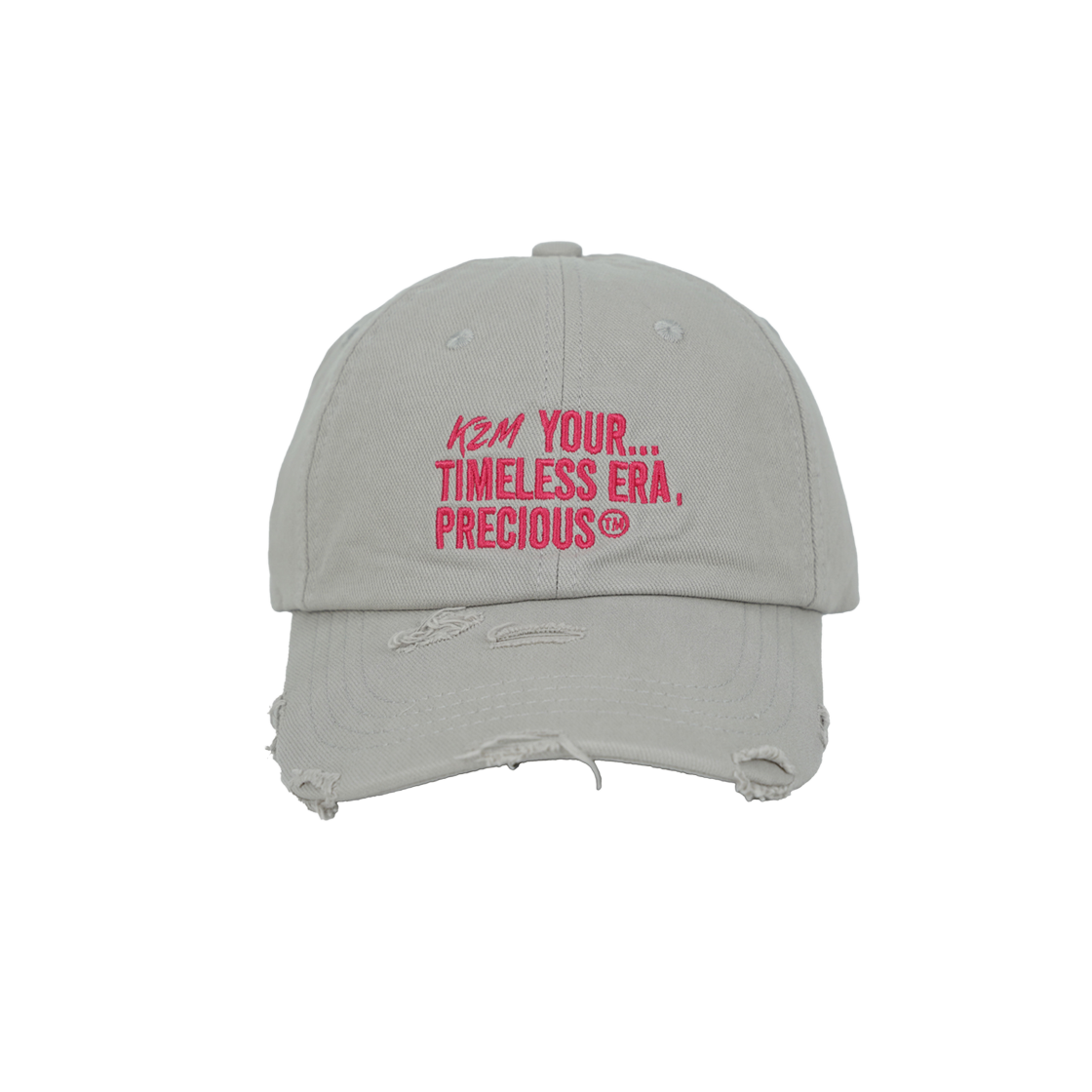 KM25ZUCP923 KZM TIMELESS DAMAGE CAP GREY