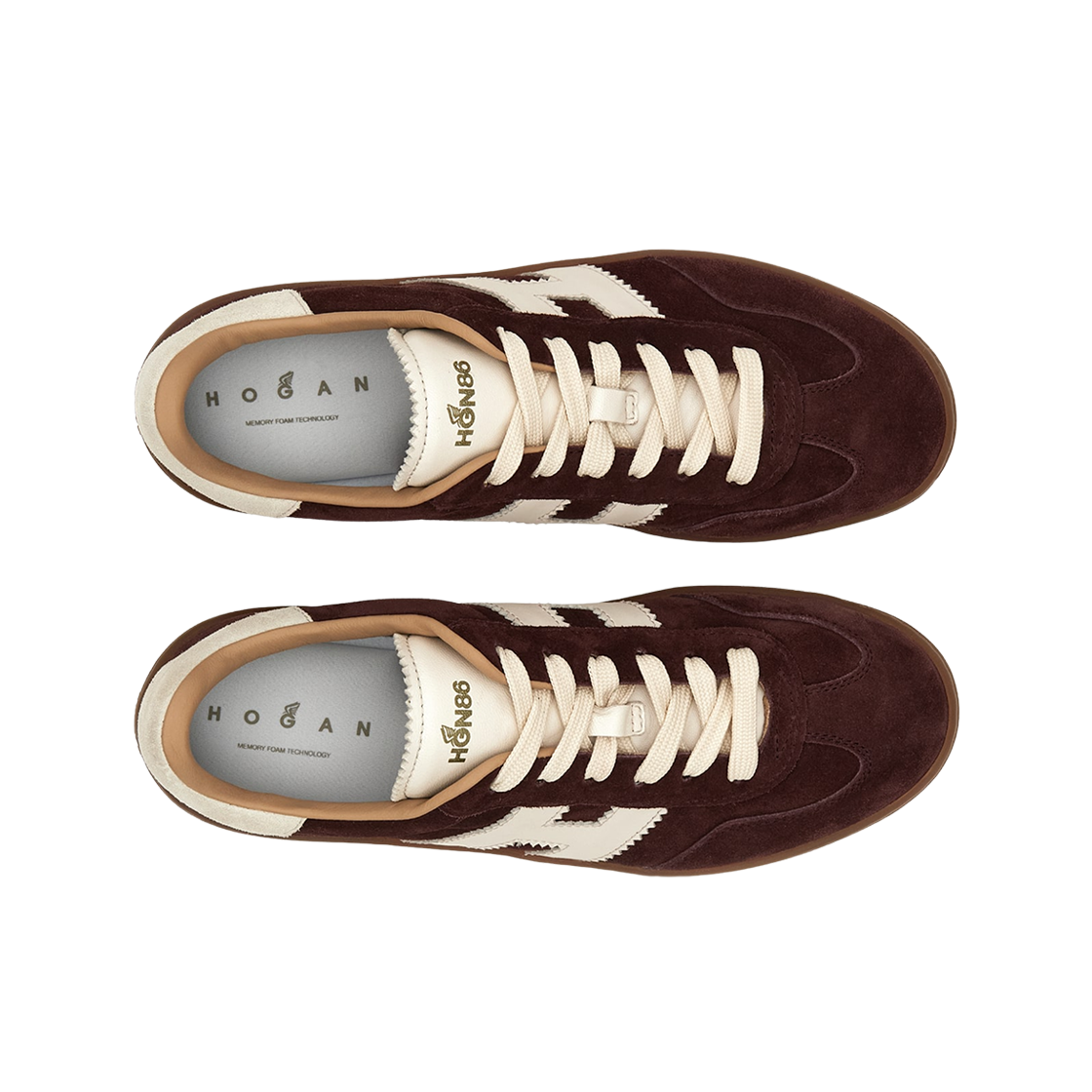 (W) 호간 쿨 스니커즈 버건디((W) Hogan Cool Sneakers Burgundy) - 2