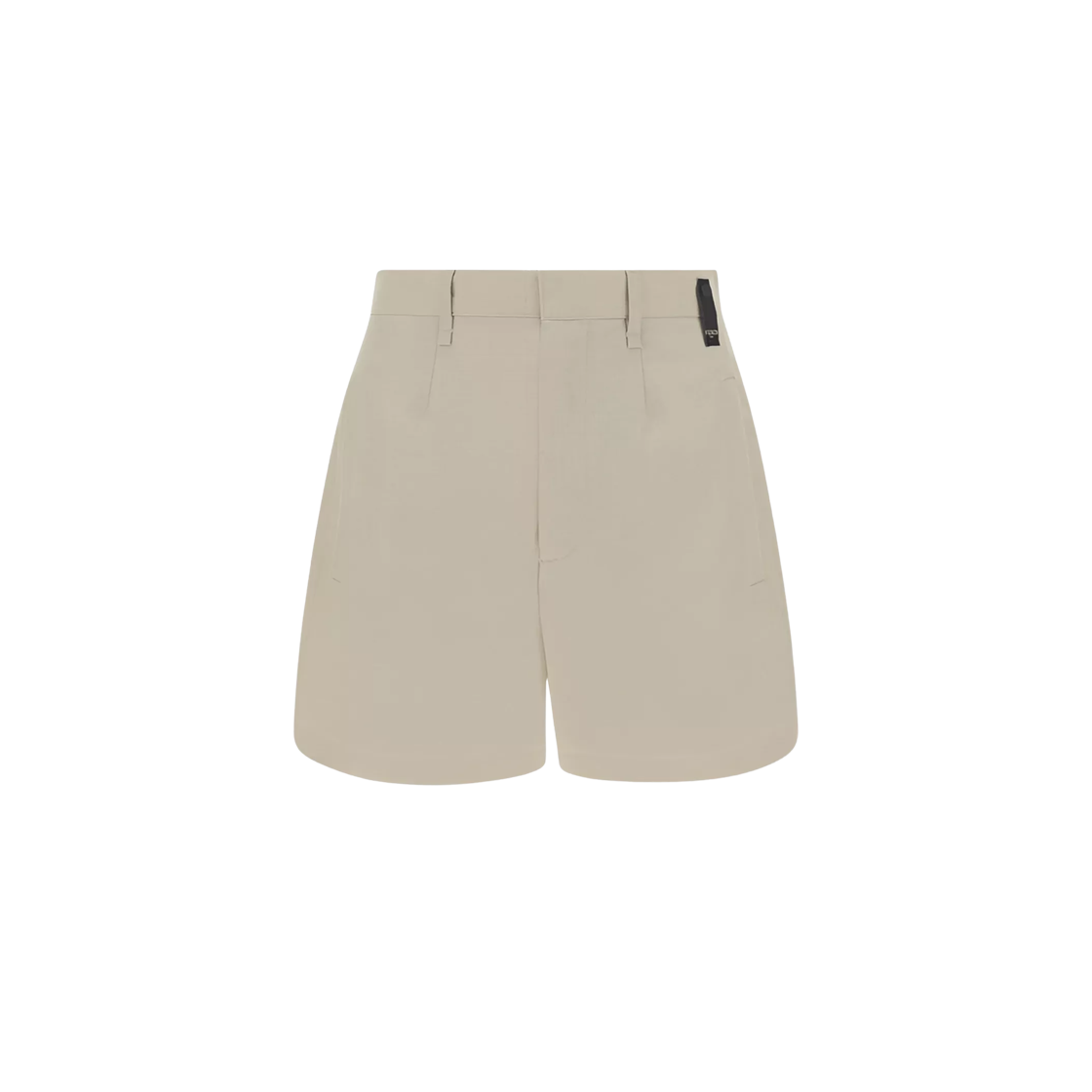 FB0978AR8TF1MTE Fendi Wool Bermuda Shorts Beige