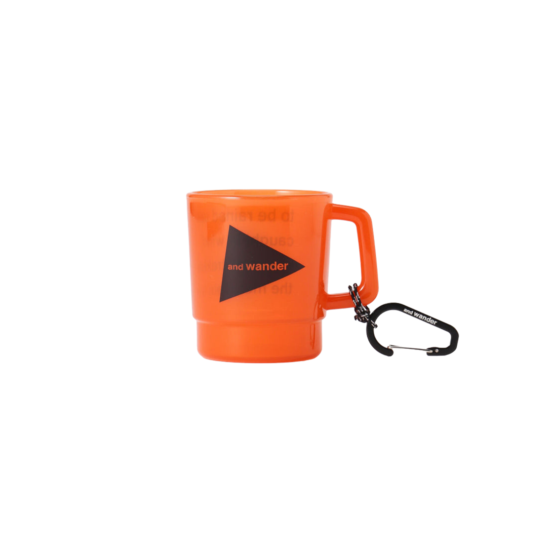 5744987701 And Wander Logo PP Mug Orange