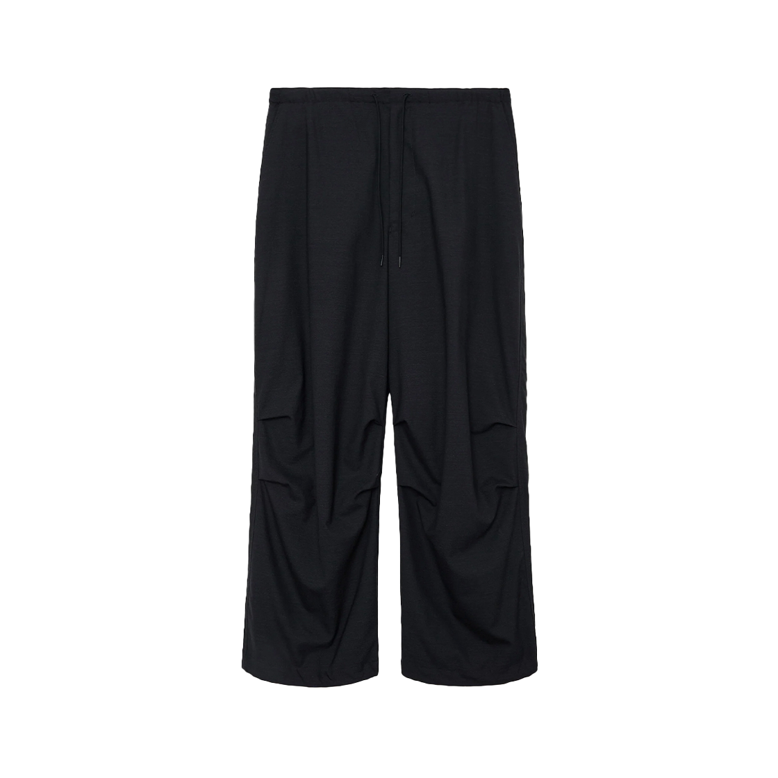 마카 니 턱 팬츠 블랙(Marka Knee Tuck Pants Black)