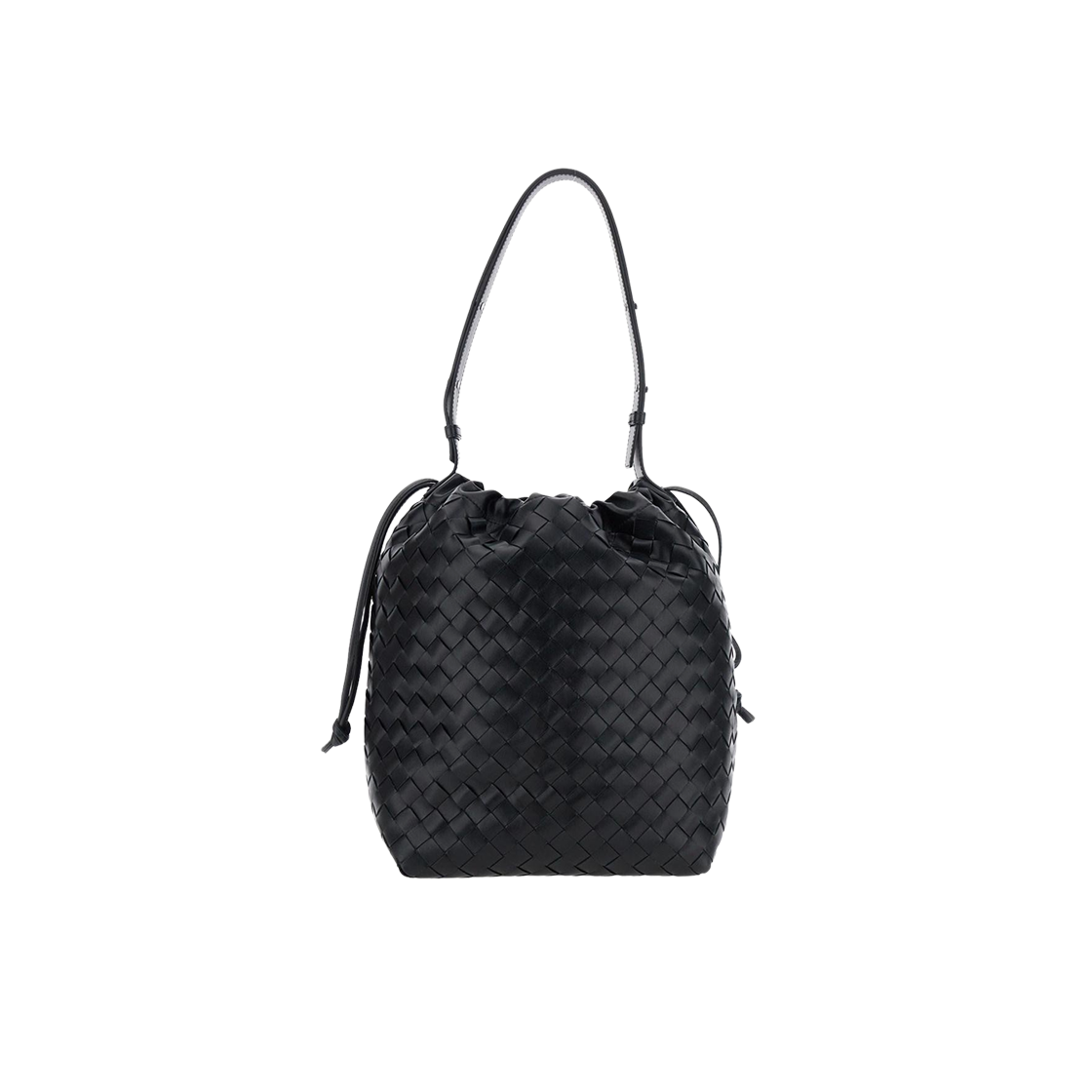 836020V2HL18803 Bottega Veneta Drawstring Shoulder Bag Black