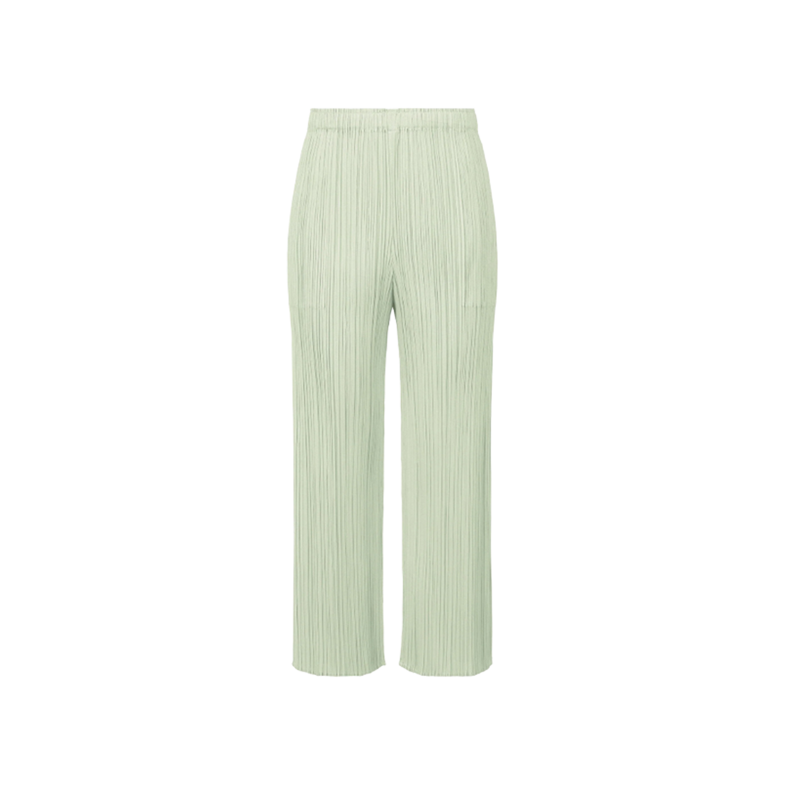 (W) 플리츠 플리즈 이세이 미야케 MC 에이프릴 팬츠 아이스 화이트((W) Pleats Please Issey Miyake MC April Pants Ice White) - 1
