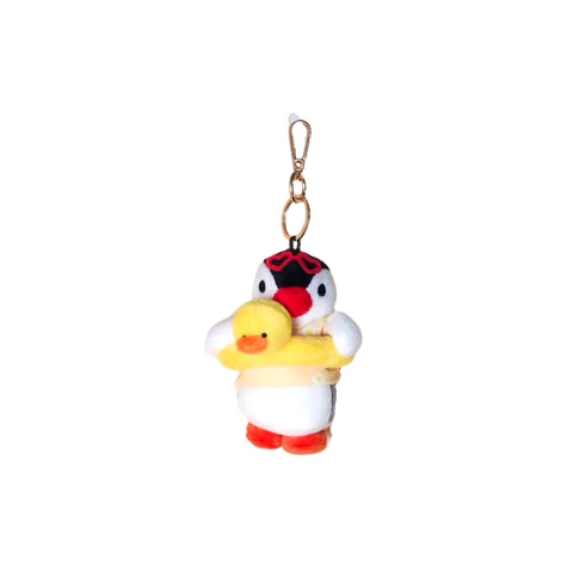 핑구 오리 튜브 인형 키링 핑가 (10cm)(Pingu Duck Tube Doll Keyring Pinga (10cm))