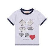 Problemallways Love Postman T-Shirt Melange Gray