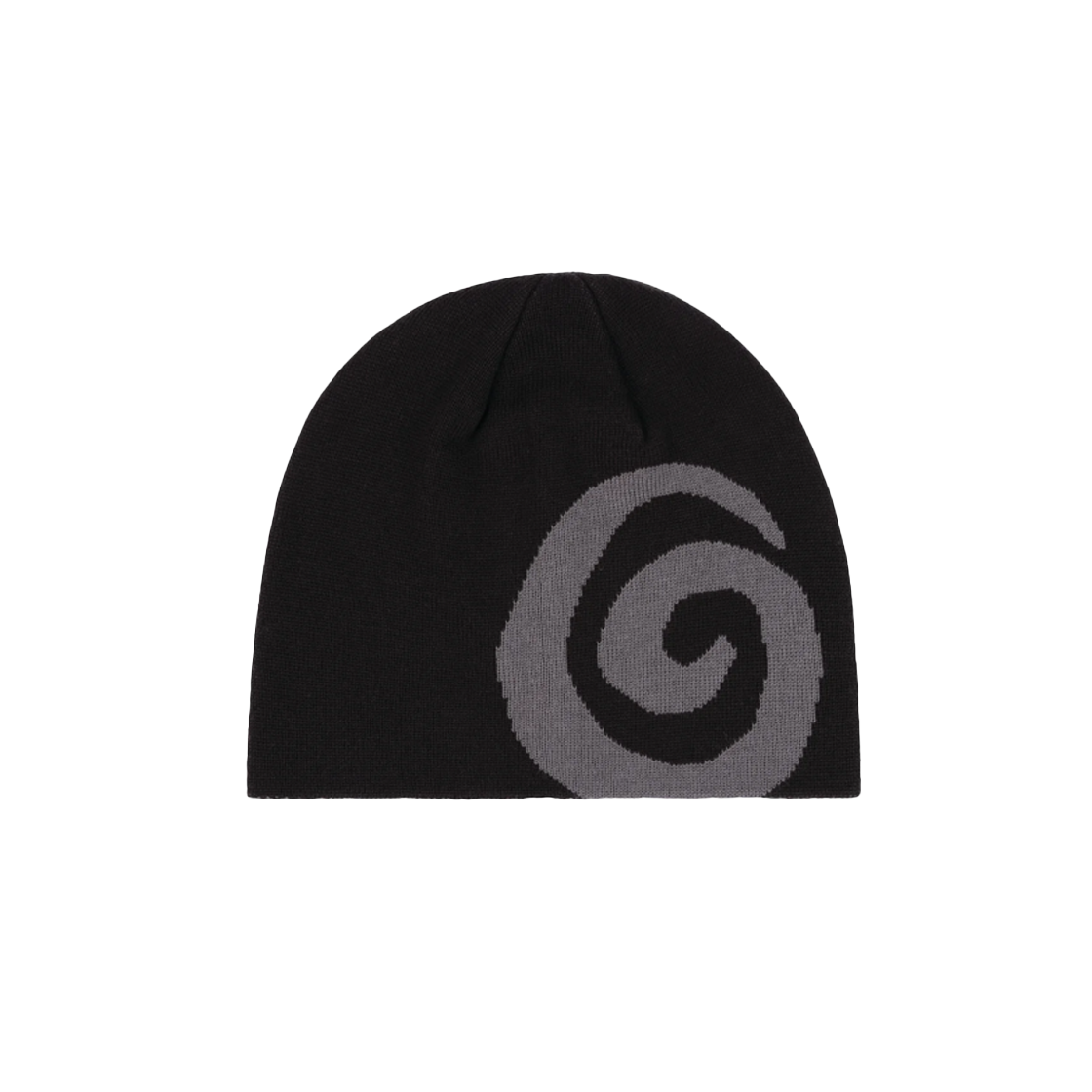 KM4DHTBOY14BK Ostrya Merino Swirl Beanie Black - 24FW