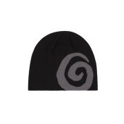 Ostrya Merino Swirl Beanie Black - 24FW