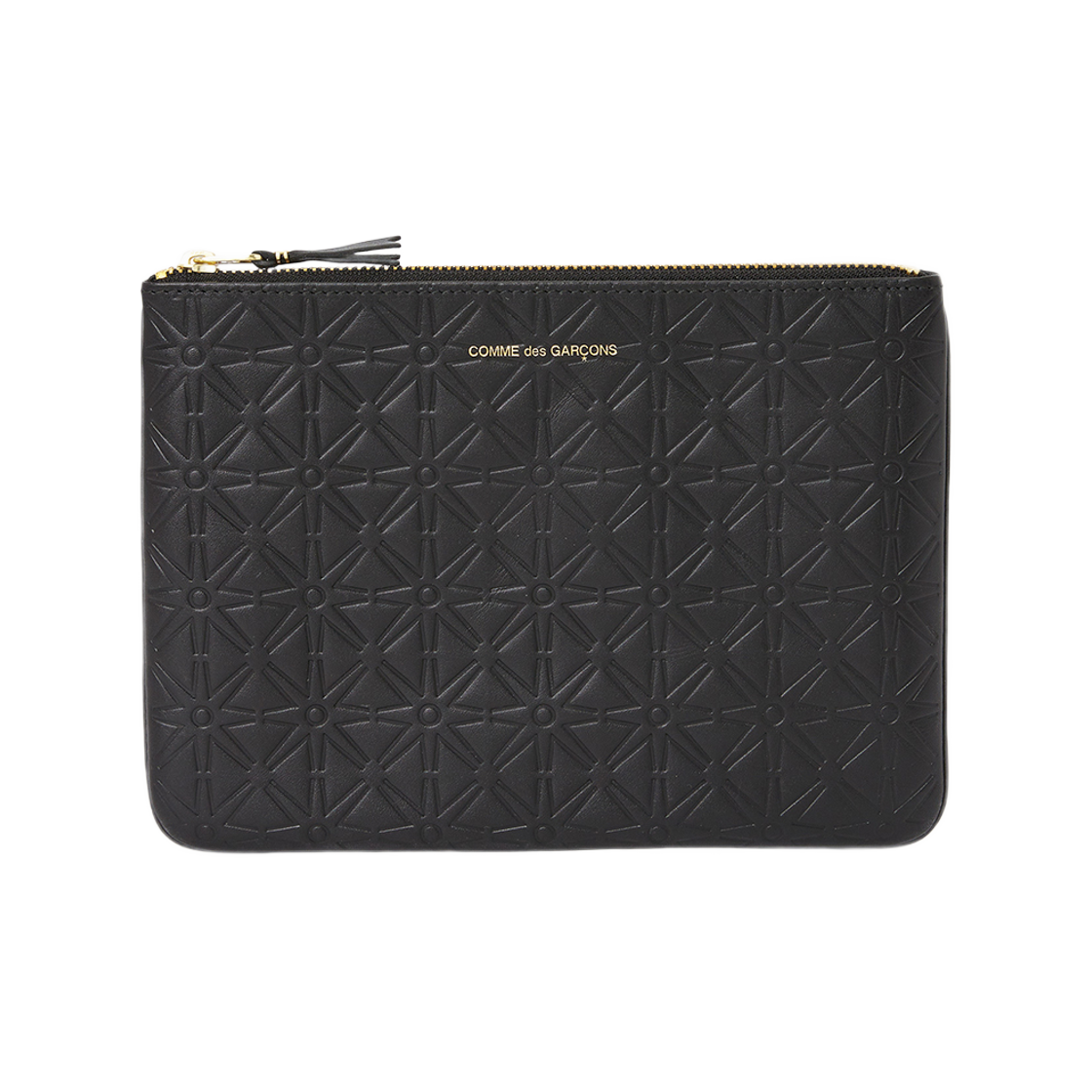 꼼데가르송 엠보스 파우치 블랙(Comme des Garcons Embossed Pouch Black)