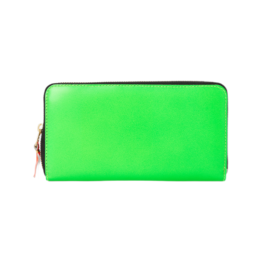 SA0111SF Comme des Garcons Super Fluo Long Wallet Green