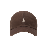[30% 적립] Polo Ralph Lauren Cotton Chino Ball Cap Cooper Brown - 24FW