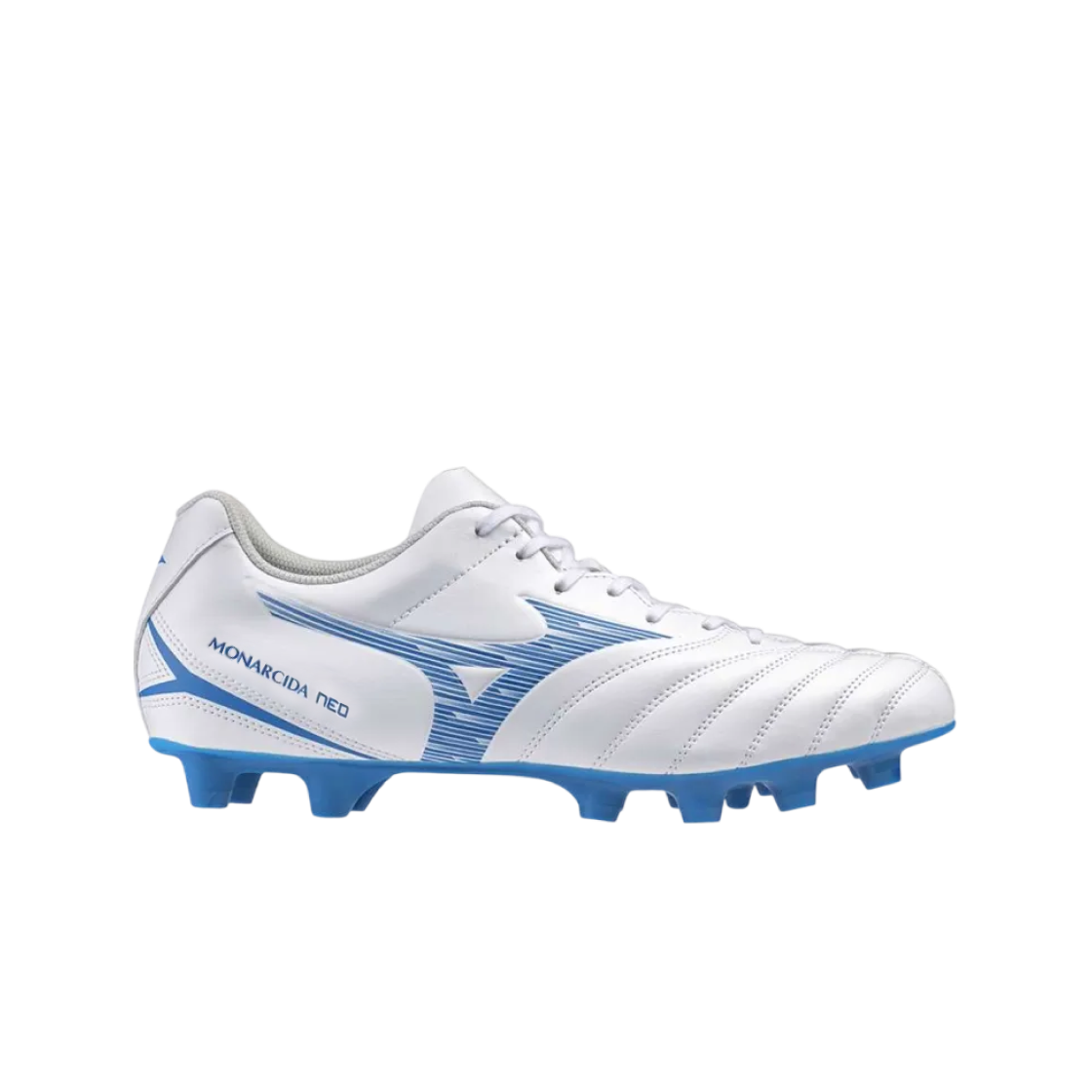 P1GA242525 Mizuno Monarcida Neo III Select White Lacer Blue