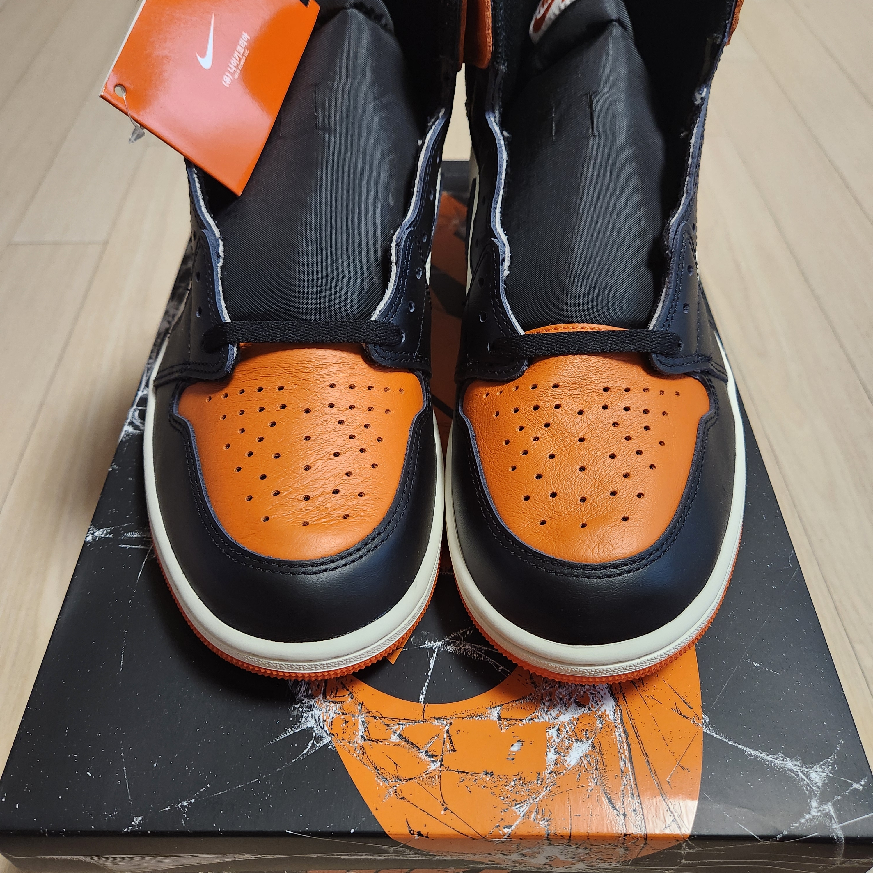 Jordan 1 Retro High OG Shattered Backboard 착용 스타일 - 6
