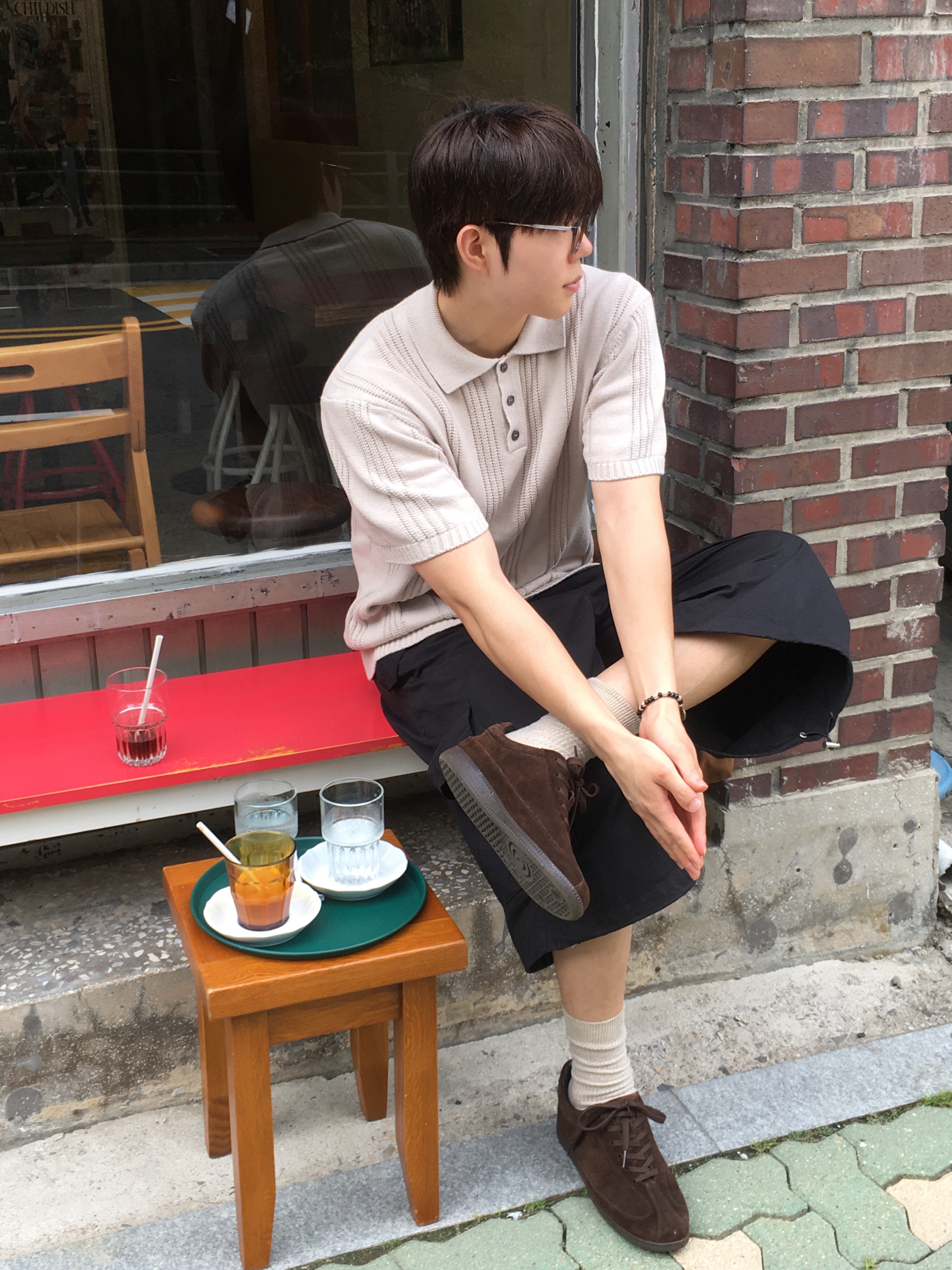 Pemont Dress Dark brown 착용 스타일 - 1