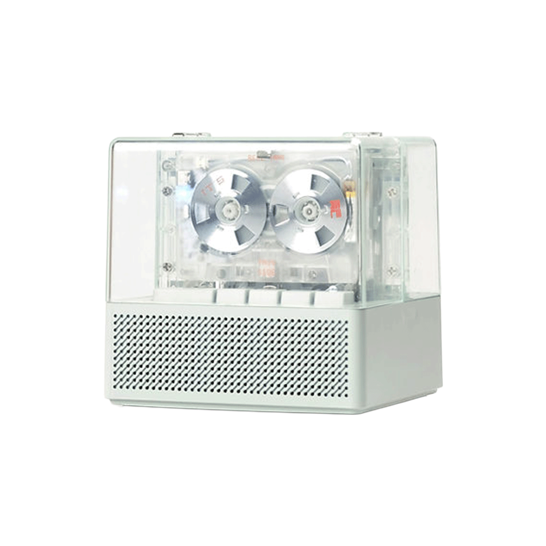 님랩 잇츠 리얼 카세트 플레이어 블루투스 스피커 불투명(NINM IT’S REAL Bluetooth Speaker + Cassette Player Combo)