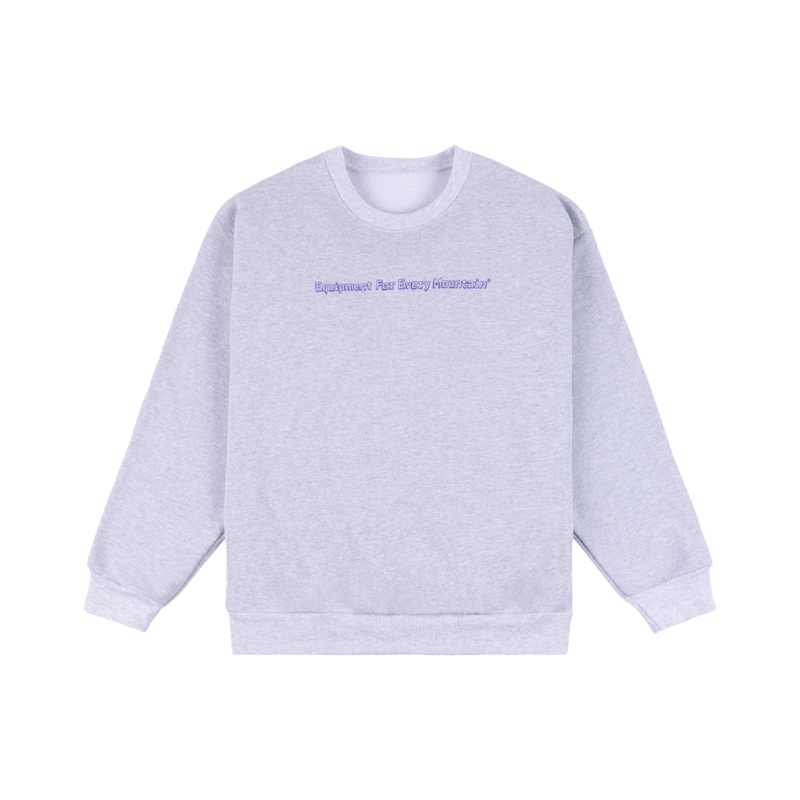 오스트리야 페랄 크루넥 헤더 그레이 - 24FW(Ostrya Feral Crewneck Heather Grey - 24FW)