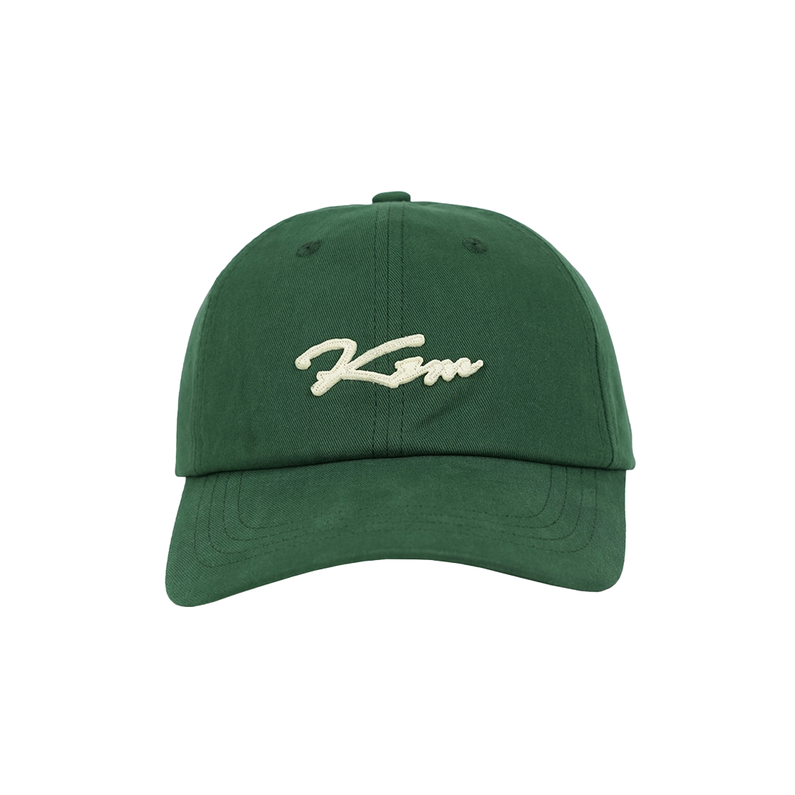 케이지엠 멜톤 패치 캡 그린