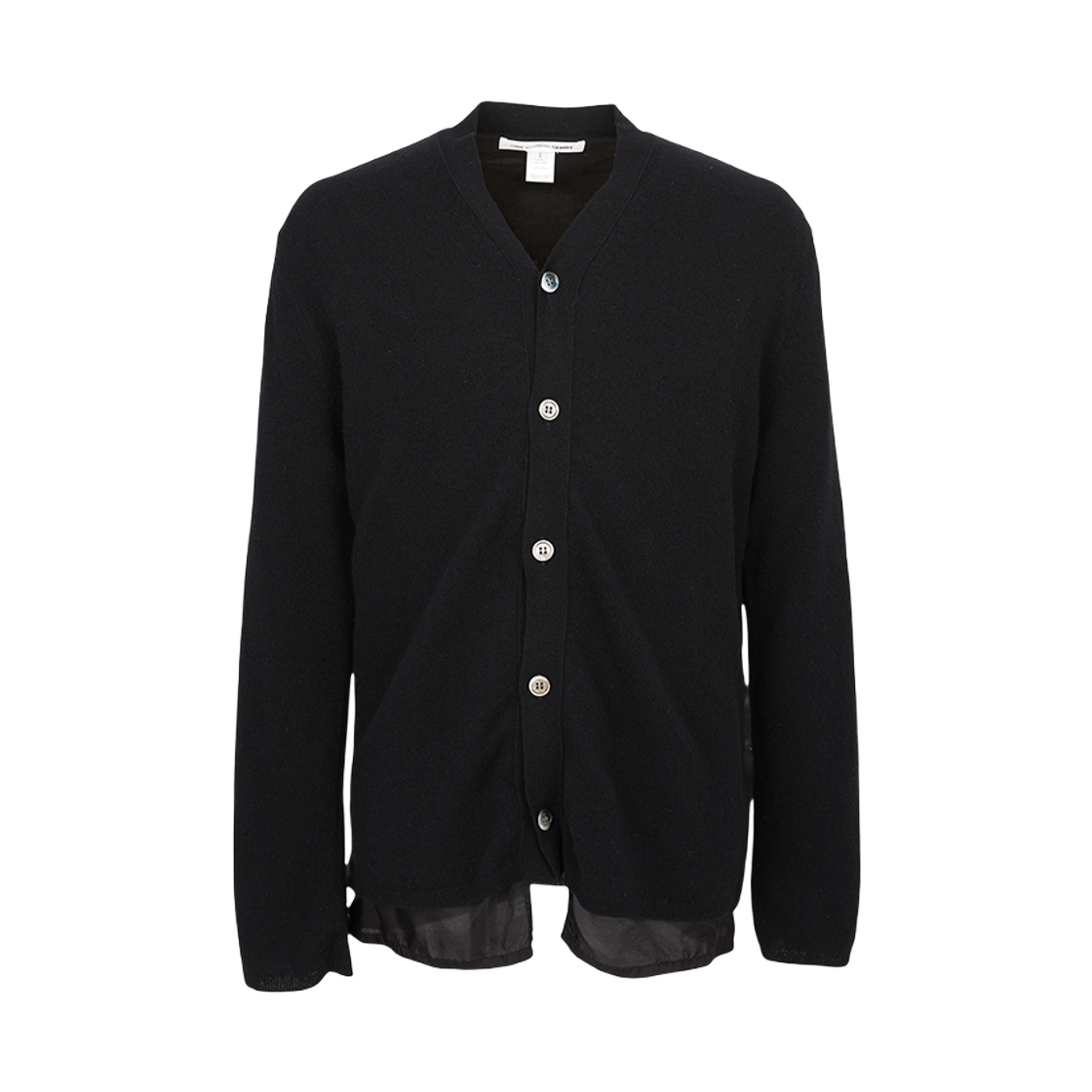 FJ-N011-051-1 Comme des Garcons Shirt Cardigan Black