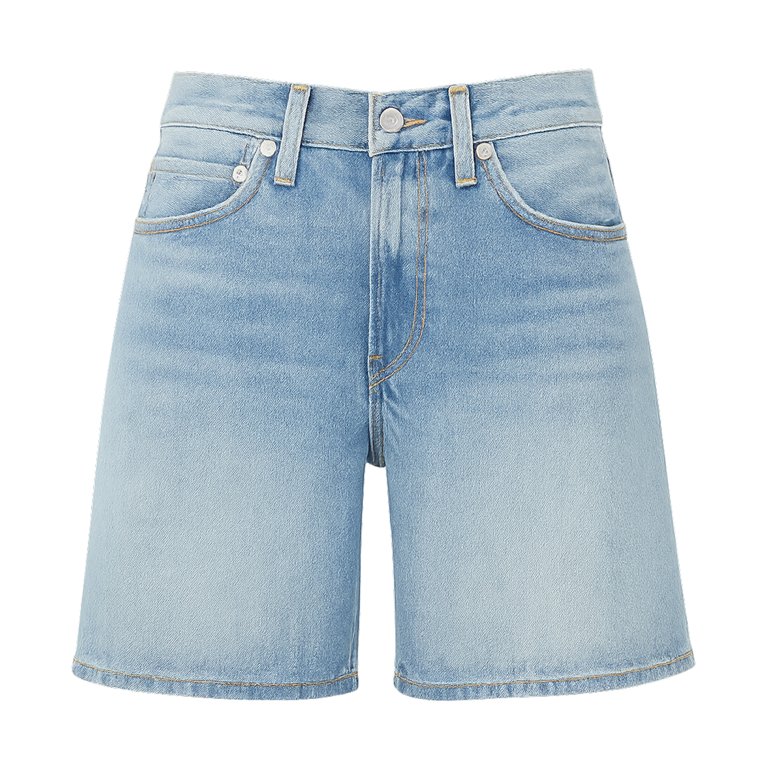 (W) 리바이스 94 배기 데님 쇼츠 롤 잇 업 클린((W) Levi's 94 Baggy Denim Shorts Roll It Up Clean)