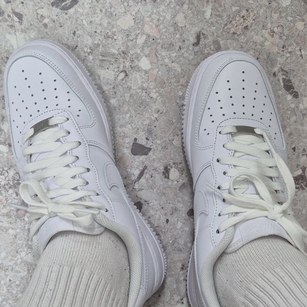 Nike Air Force 1 '07 Low White 착용 스타일