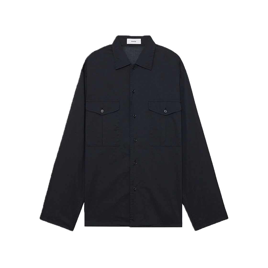 마카 오피서 셔츠 블랙(Marka Officer Shirt Black)