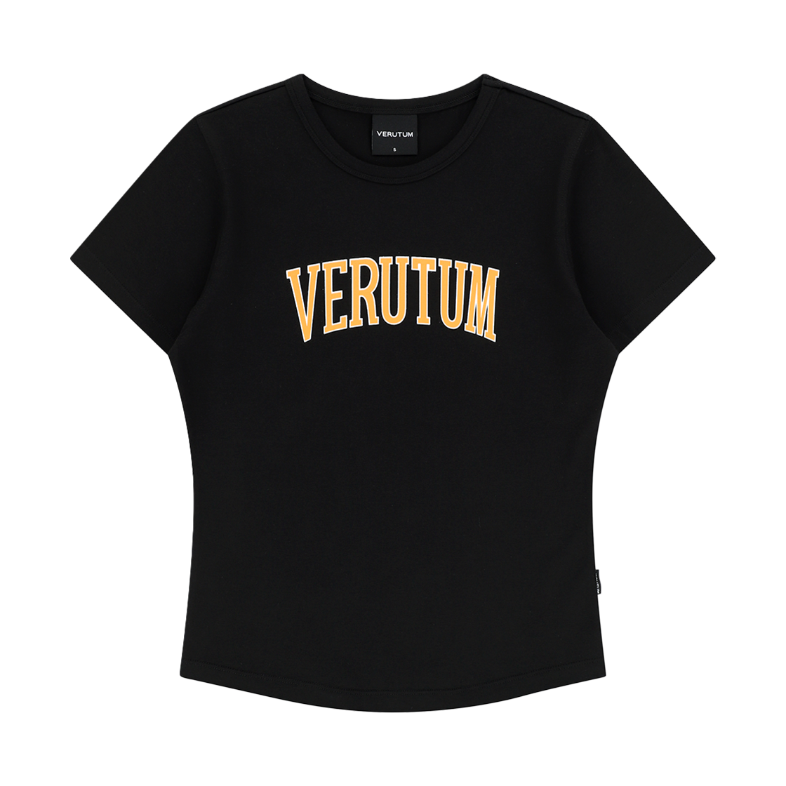RTW-TS227W/BK VERUTUM RTW-TS227W : Arch Logo T-Shirts Women's Black