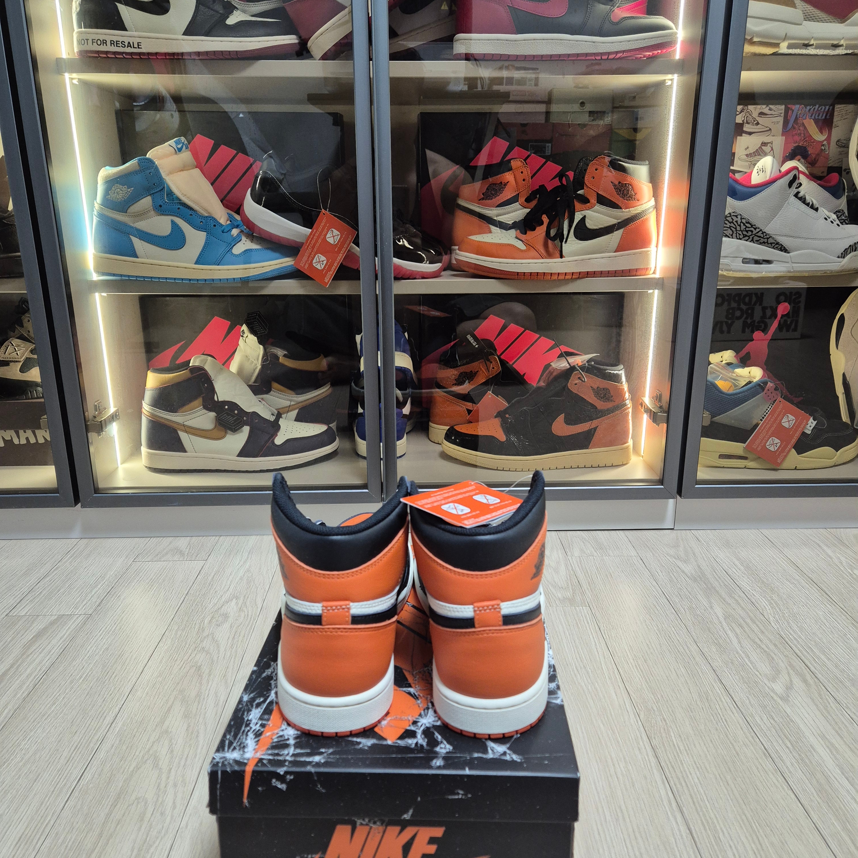 Jordan 1 Retro High OG Shattered Backboard, Jordan 1 Retro High OG Reverse Shattered Backboard 착용 스타일 - 8
