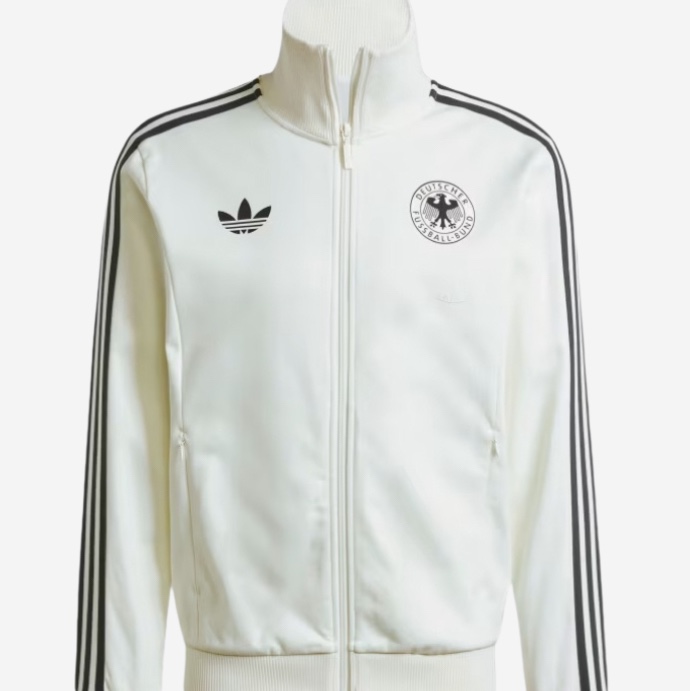 Adidas German Beckenbauer Track Top Off White - KR Sizing 착용 스타일