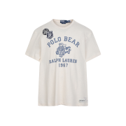 [30%적립] Polo Ralph Lauren Classic Fit Polo Bear Jersey T-Shirt White