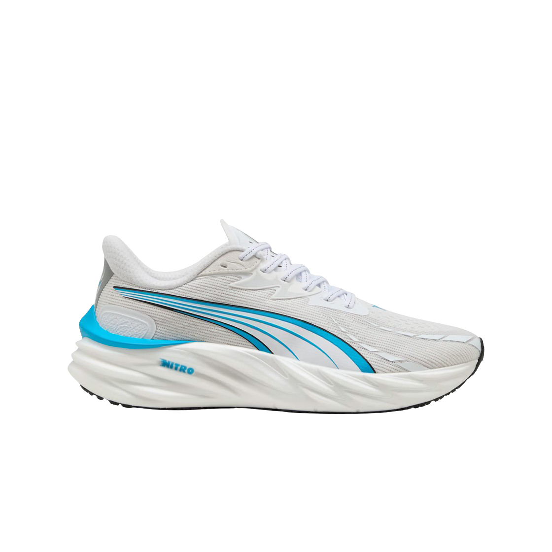 푸마 벨로시티 나이트로 4 푸마 화이트 스피드 블루(Puma Velocity Nitro 4 Puma White Speed Blue)