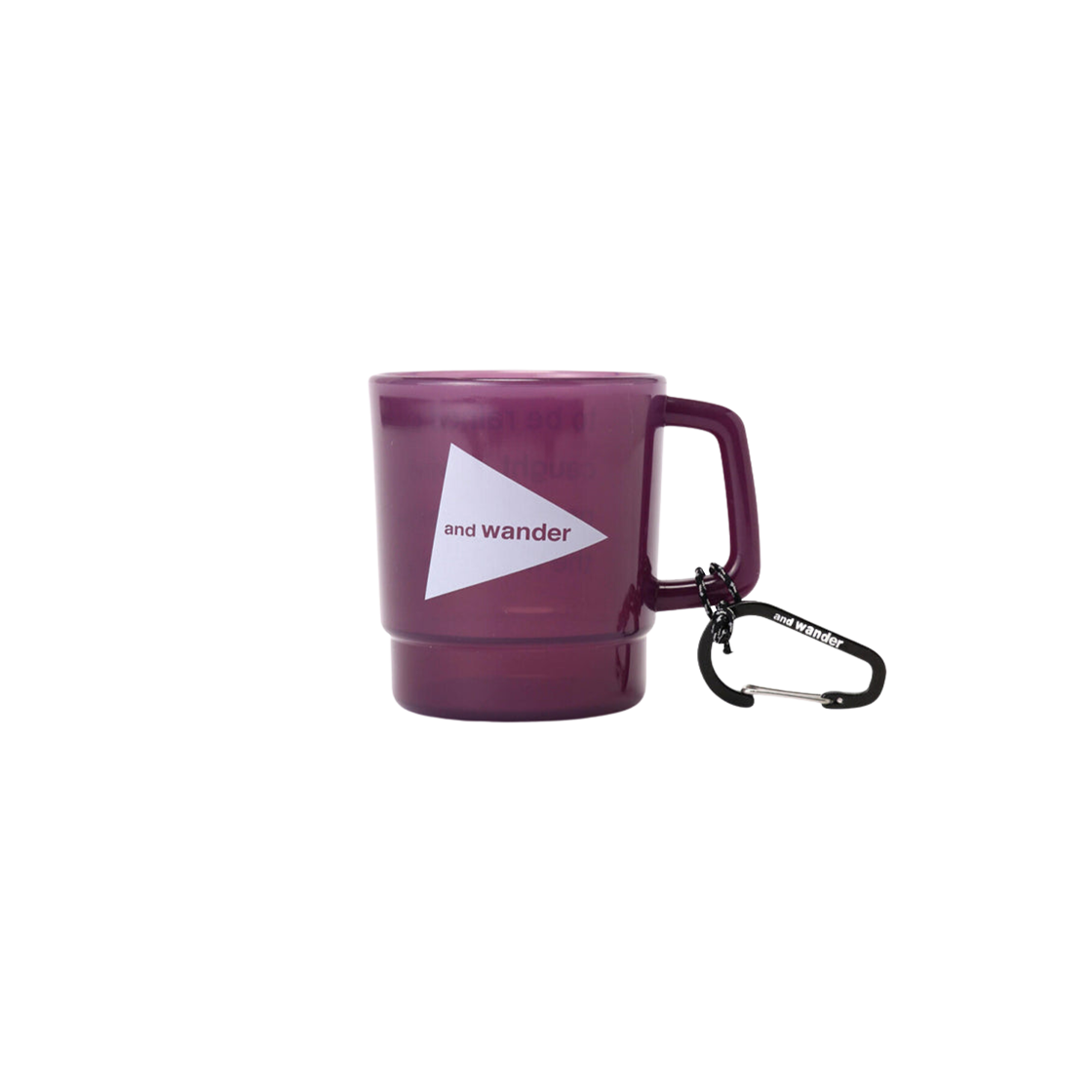 앤드 원더 로고 PP 머그 퍼플(And Wander Logo PP Mug Purple)