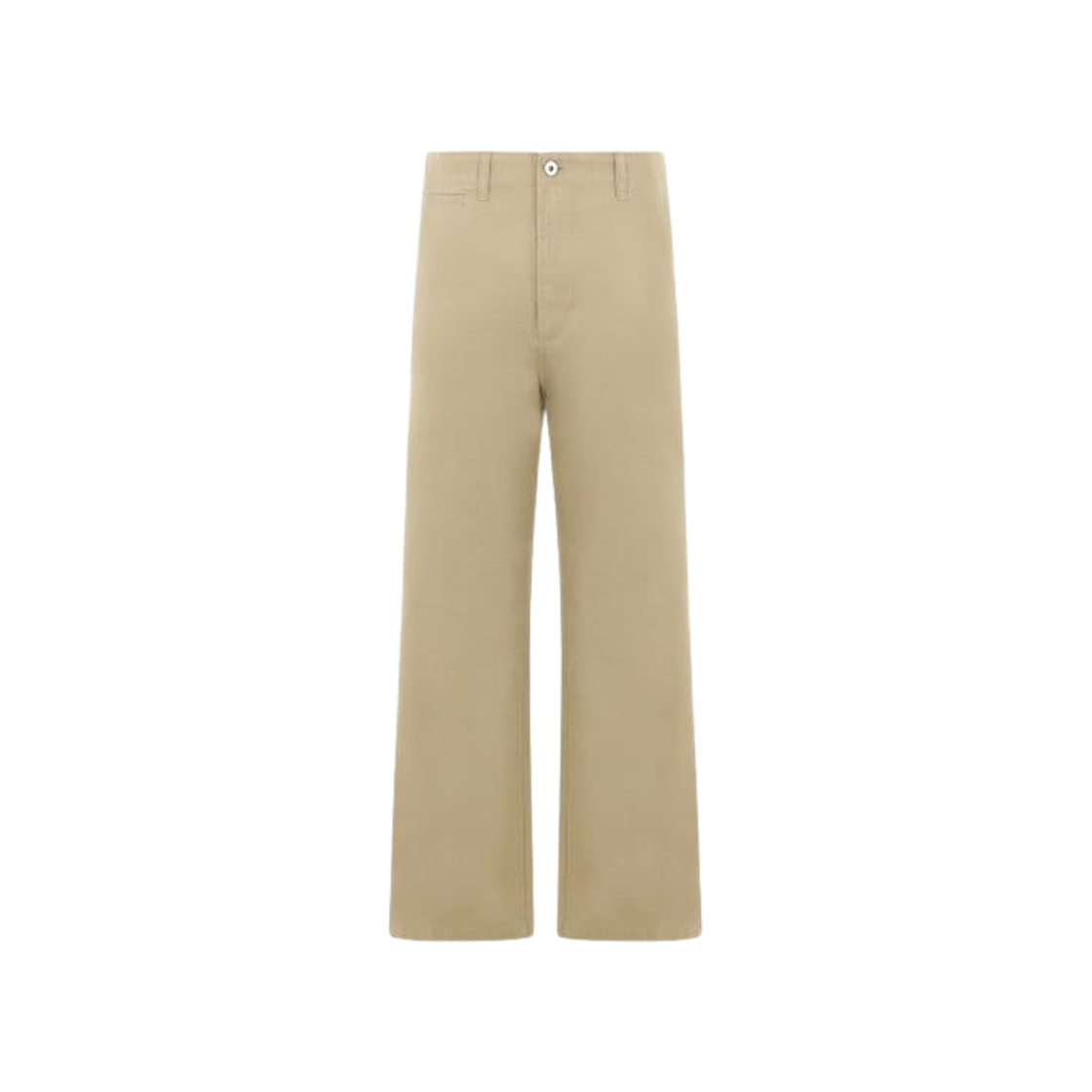 8083620 Burberry Straight Cotton Pants Beige