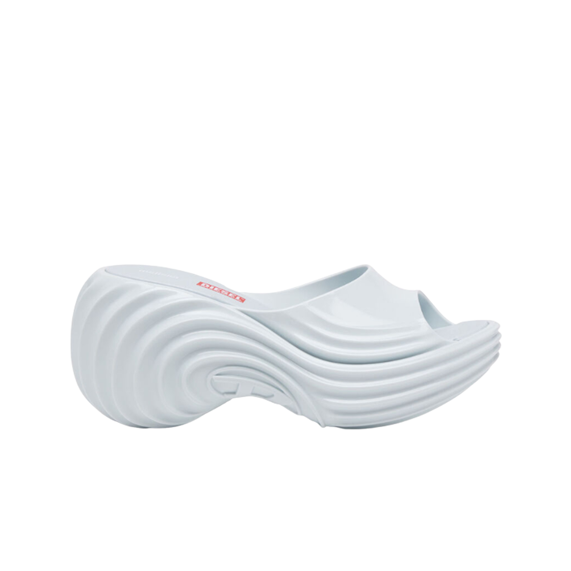 P01608PS916-T8248 (W) Diesel x Melissa Quantum Platform Light Blue