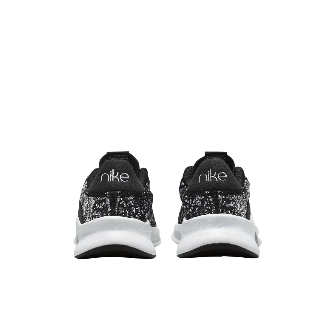 (W) 나이키 슈퍼렙 고 3 플라이니트 넥스트 네이처 블랙 화이트((W) Nike SuperRep Go 3 Flyknit Next Nature Black White) - 3