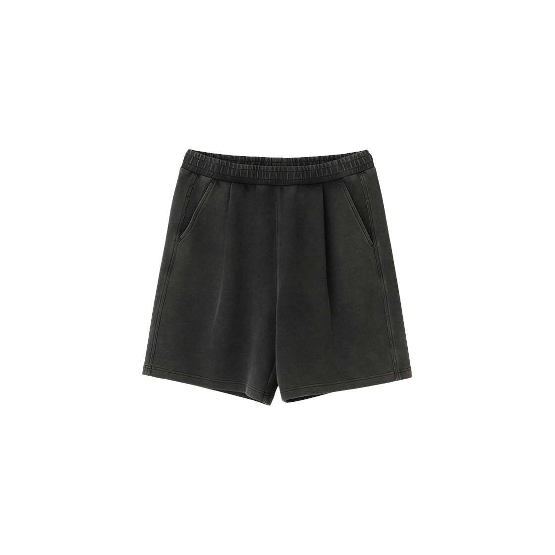 SBE2M12010CH General Idea man pigment banding shorts charcoal