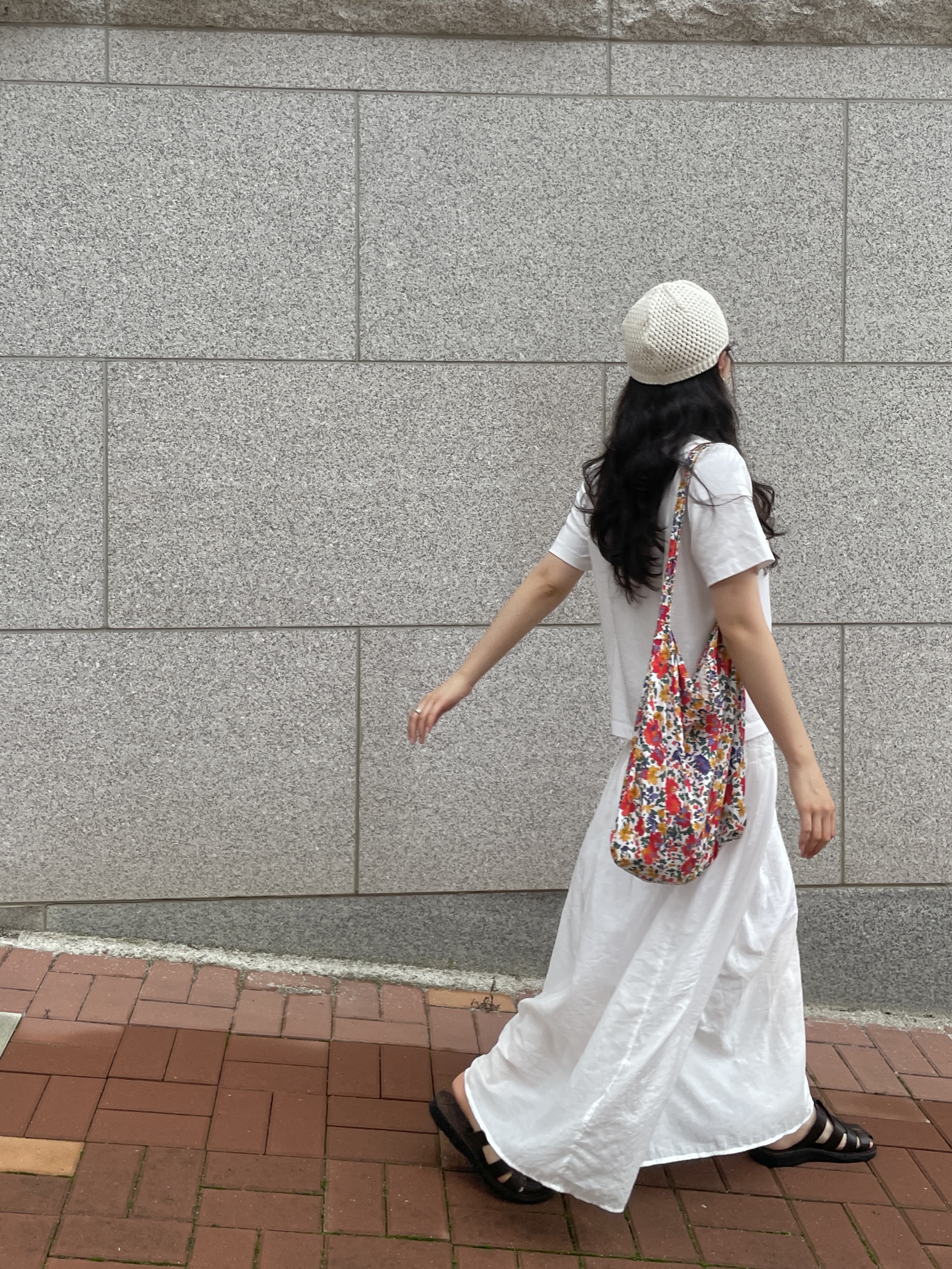 Jerusalem Sandals No.1063 Michael Slide Brown 착용 스타일 - 6