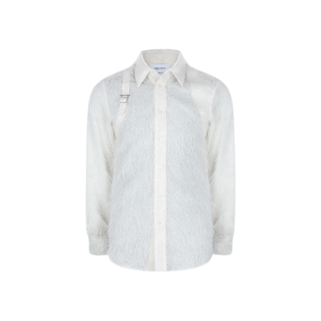 828259QRAB99015 Alexander Mcqueen Cotton Polo Shirt White