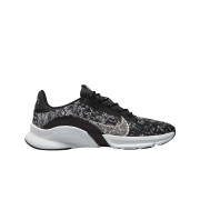 (W) Nike SuperRep Go 3 Flyknit Next Nature Black White