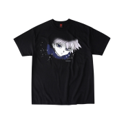 Geeks Rule x Hunter X Hunter Silkscreen Printing T-Shirt Black