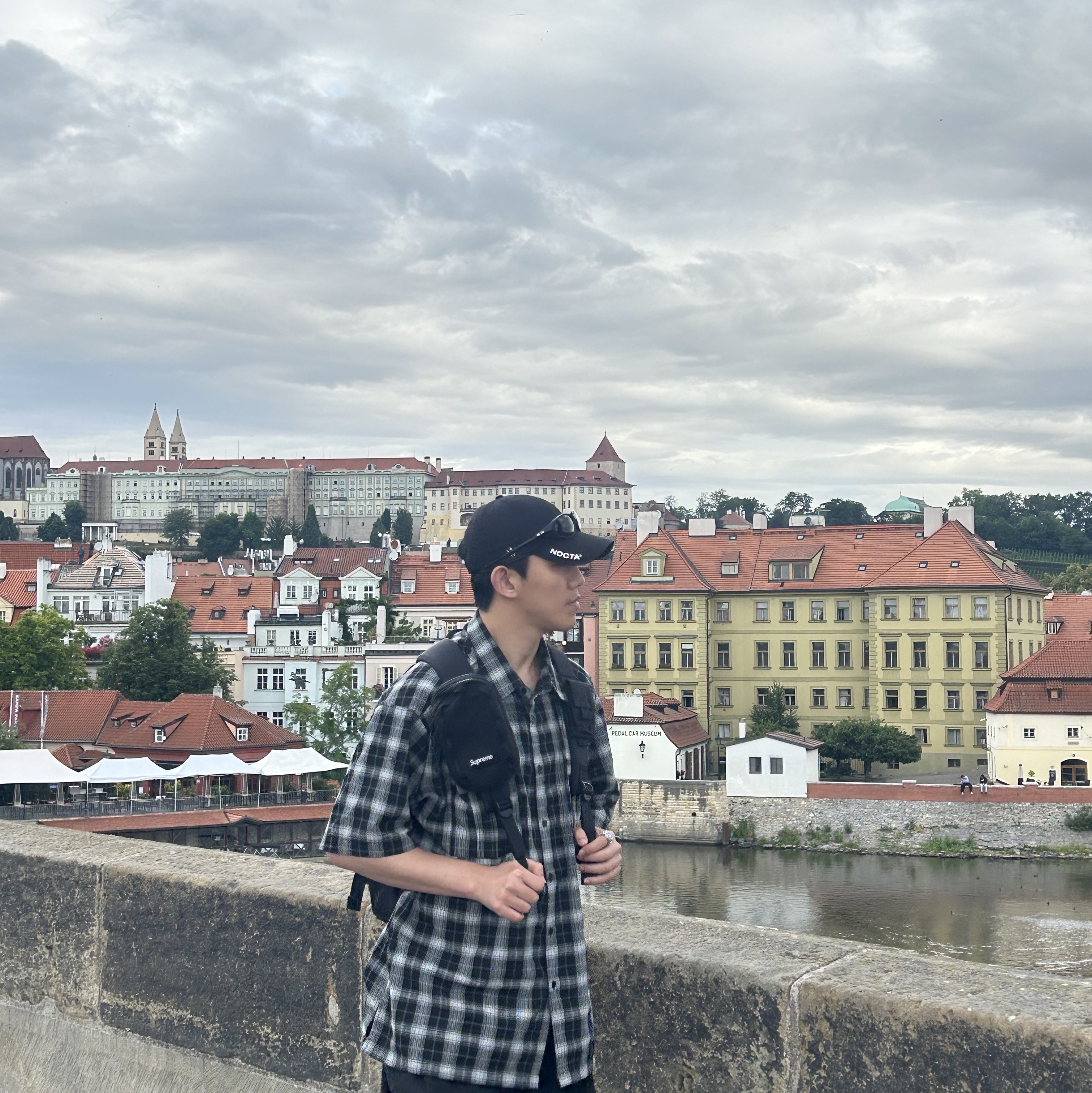 Casio 50th Anniversary Ring Watch CRW-001-1, Oakley Factory Team x Brain Dead Suede Flesh Caviar Mesh Black 착용 스타일 - 4