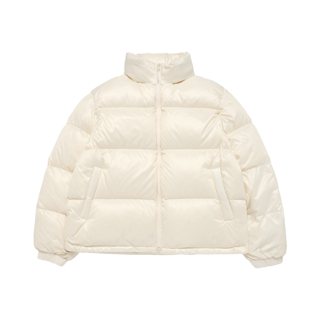 24FW-OT-PD-LG-BDJ-IVY ACME DE LA VIE Basic Logo Oversize Short Jacket Ivory