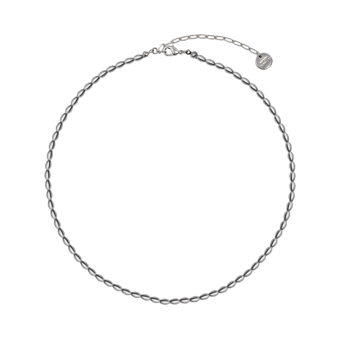 러브미몬스터 시크 회색 진주 목걸이(lovememonster Chic Grey Pearl Necklace Grey)