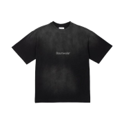 Optimistic Runners Baumwolle T-Shirt Washed Black