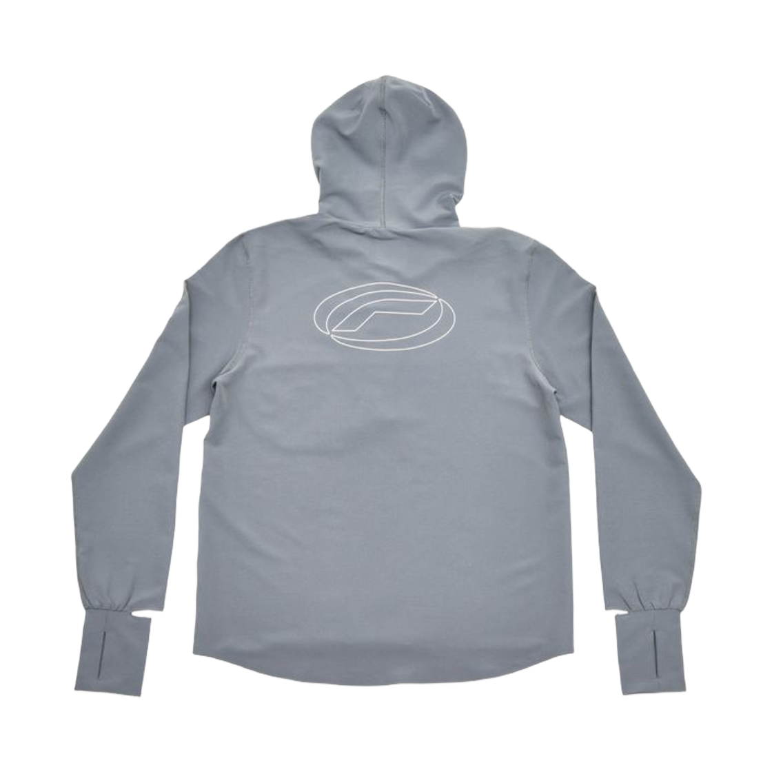 옵티미스틱 러너스 바라클라바 후드 메탈릭 그레이(Optimistic Runners Balaclava Hoodie Metallic Grey) - 2