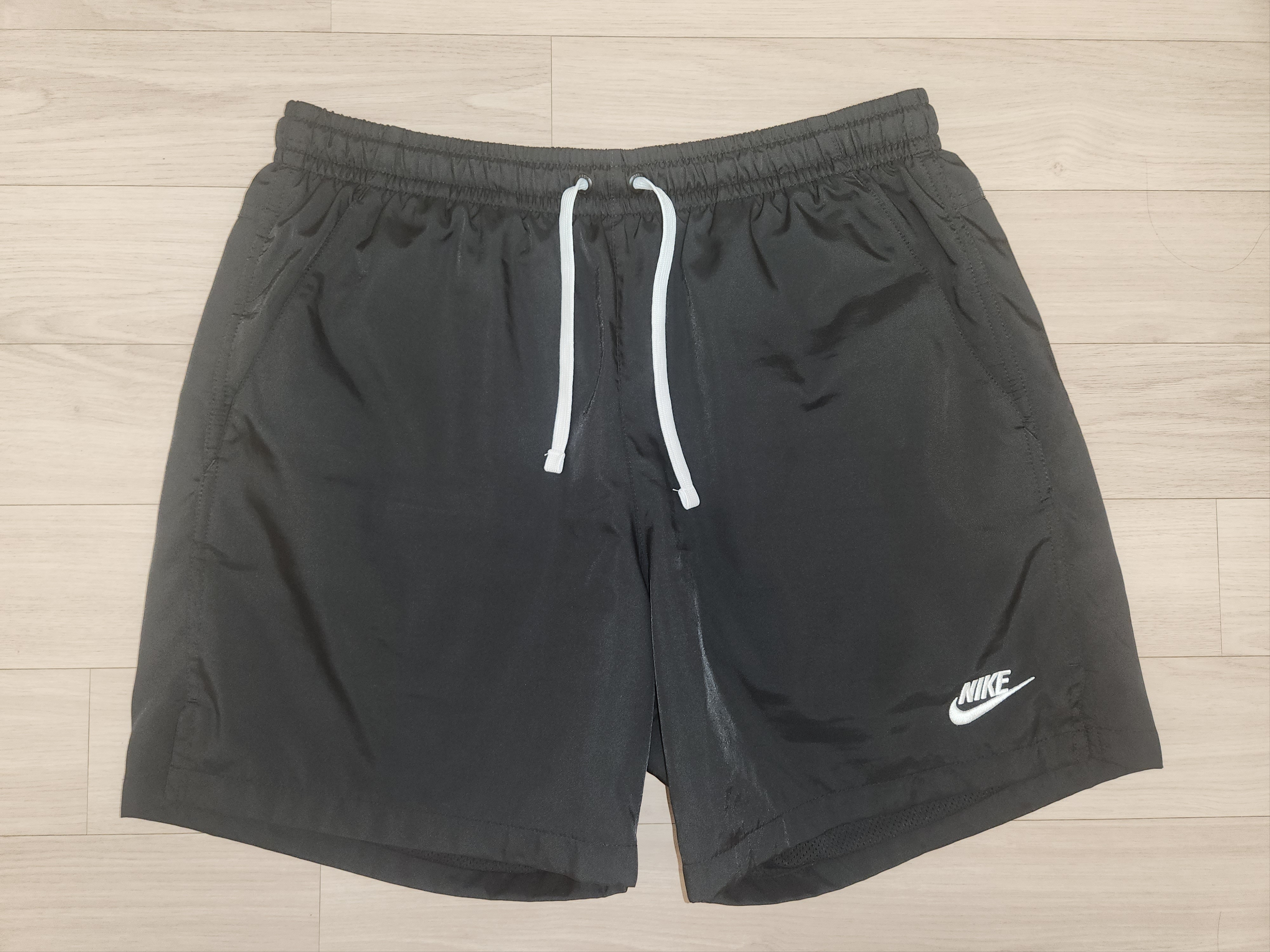 Nike NSW Woven Shorts Black - Asia 착용 스타일