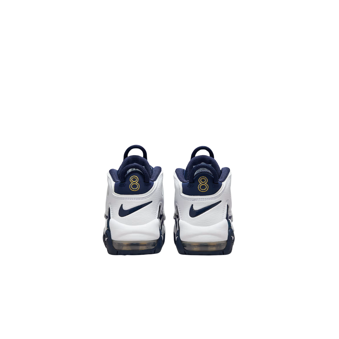 (PS) 나이키 에어 모어 업템포 화이트 메탈릭 골드((PS) Nike Air More Uptempo White Metallic Gold) - 3