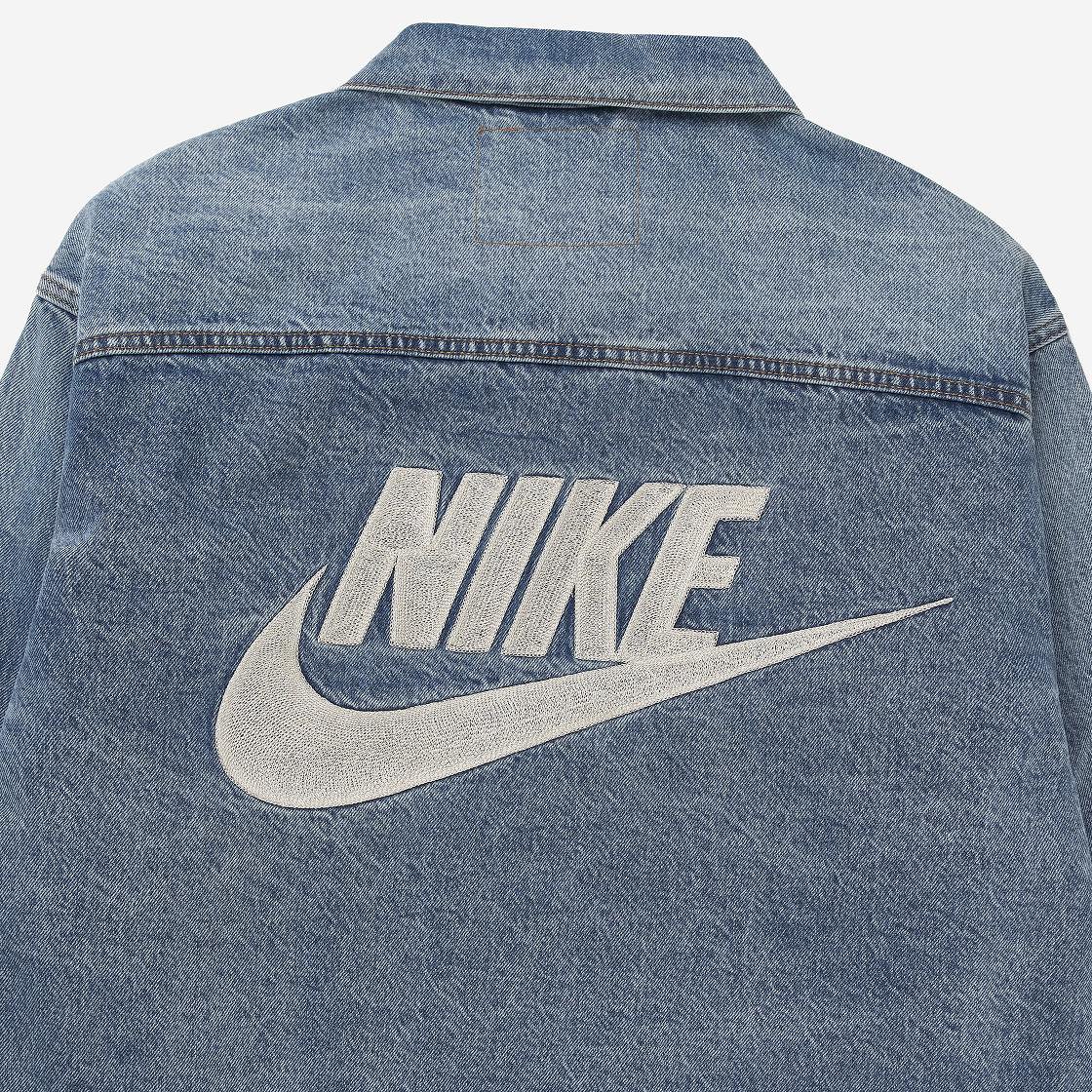 002TM0000 Levi's x Nike Trucker Jacket Light Blue - #3