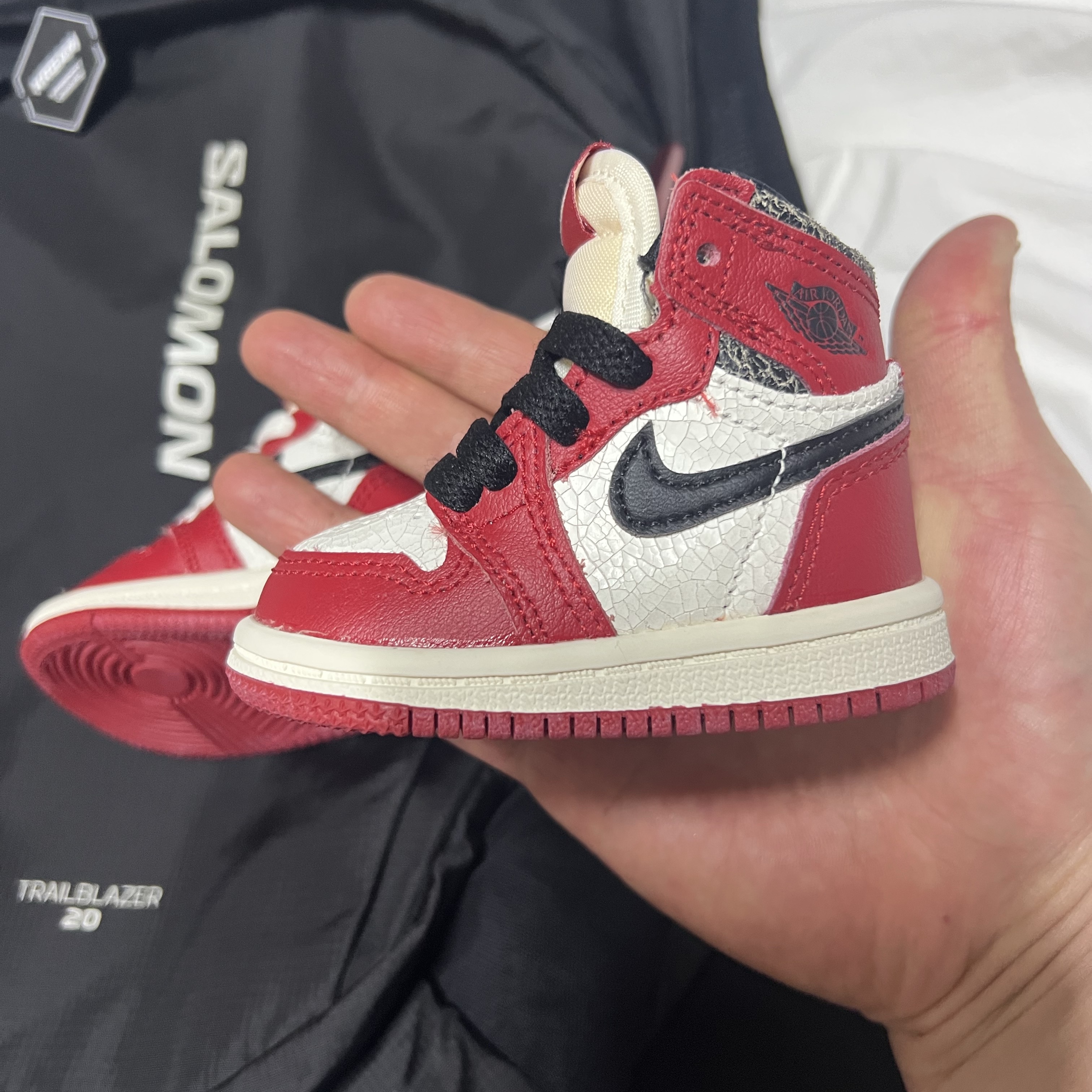 Salomon Trailblazer 20 Black, (TD) Jordan 1 Retro High OG Chicago 2022 착용 스타일 - 3