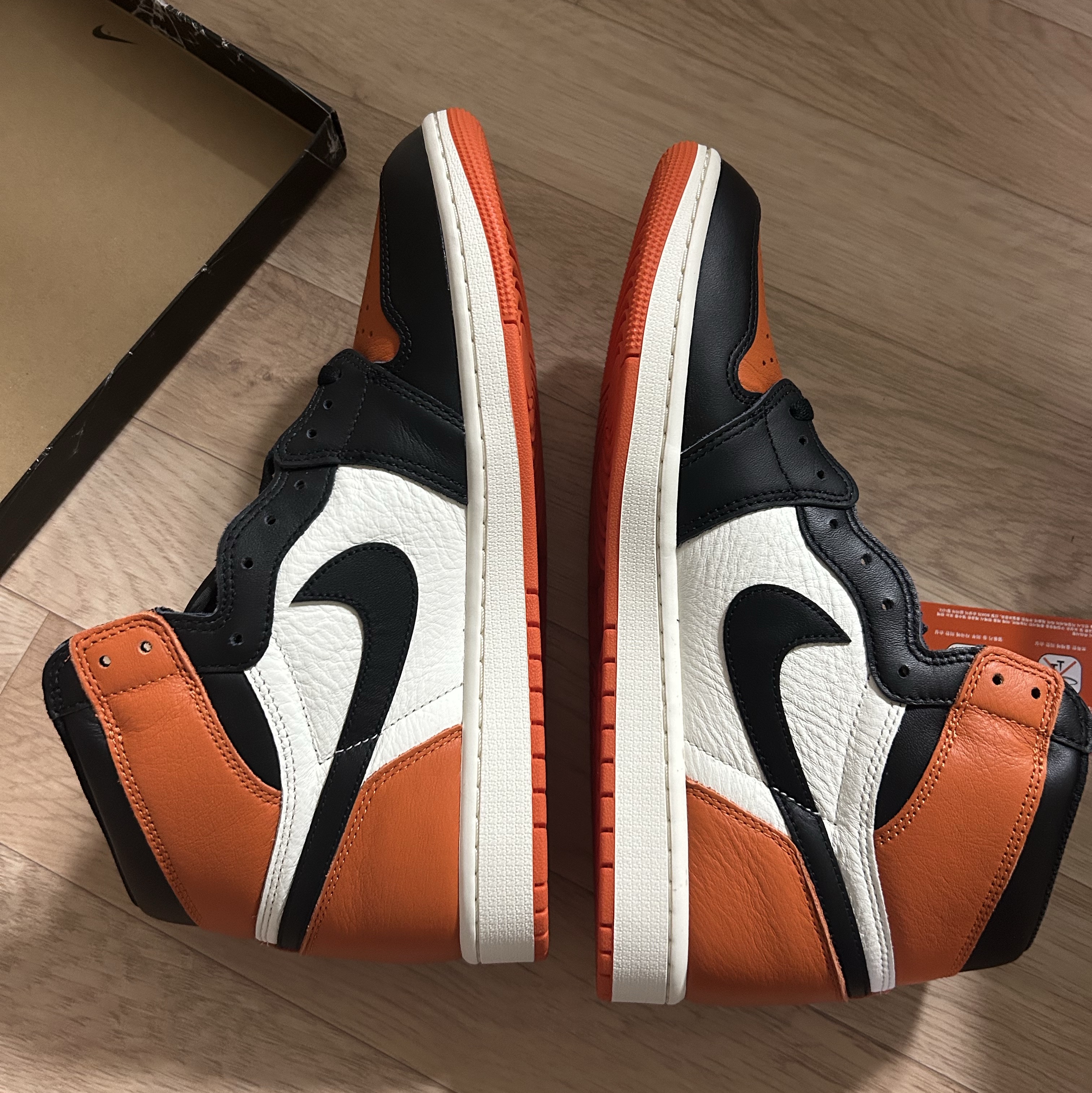 Jordan 1 Retro High OG Shattered Backboard 착용 스타일