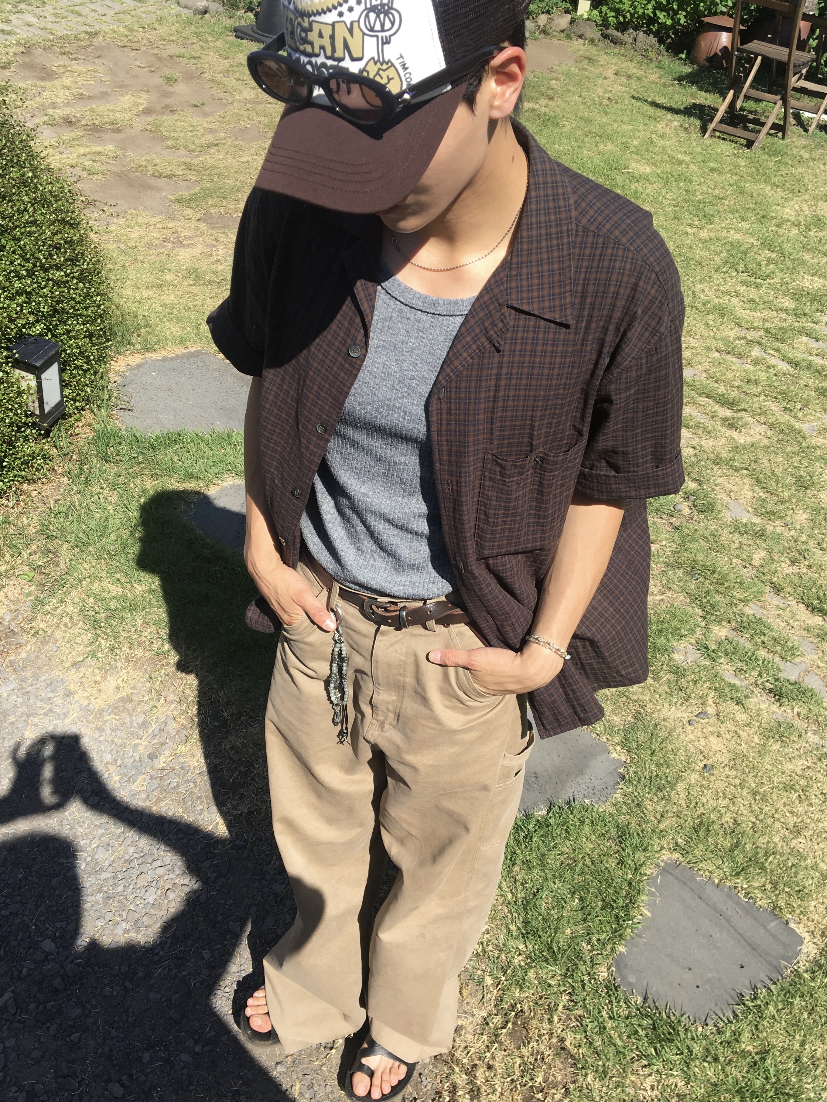 Jerusalem Sandals No.8 The Good Shepherd Black 착용 스타일 - 3